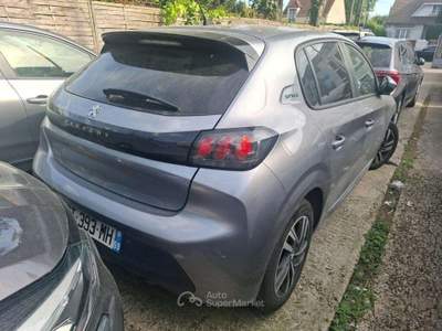 Peugeot 208 PEUGEOT 208 1.2 PURETECH 75CV SeS STYLE ( FARI LED Grigio usata Salerno