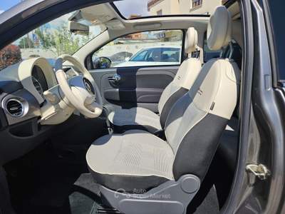 Fiat 500 C 1.2 Lounge Grigio usata Aprilia