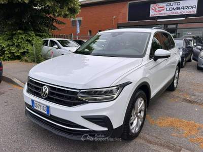 Volkswagen Tiguan Tiguan II 2021 2.0 tdi Life 4motion 150cv dsg *UNICO PROPRIETARIO* Bianco usata Inzago