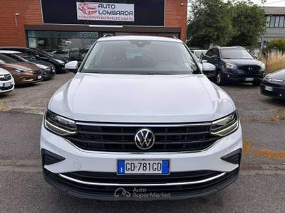 Volkswagen Tiguan Tiguan II 2021 2.0 tdi Life 4motion 150cv dsg *UNICO PROPRIETARIO* Bianco usata Inzago