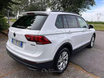 Volkswagen Tiguan Tiguan II 2021 2.0 tdi Life 4motion 150cv dsg *UNICO PROPRIETARIO* Bianco usata Inzago