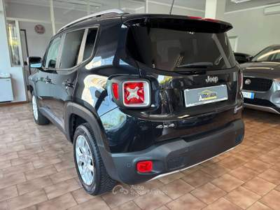 Jeep Renegade 2.0 mjt Limited 4wd 140cv auto*TAGLIANDI CERTIFICATI Nero usata Carvico