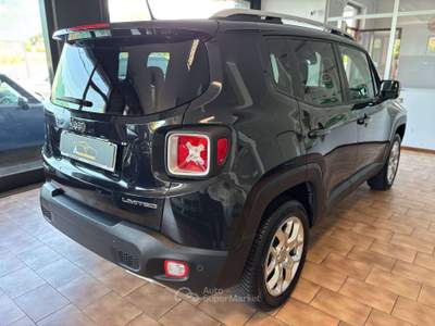 Jeep Renegade 2.0 mjt Limited 4wd 140cv auto*TAGLIANDI CERTIFICATI Nero usata Carvico