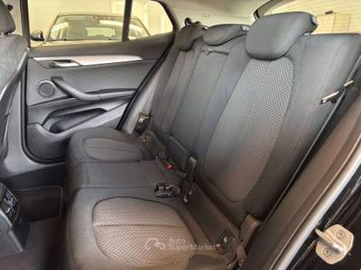 BMW X2 X2 Sdrive18d Advantage *SERVICE BMW*EURO 6D ISC -FCM Nero usata Carvico