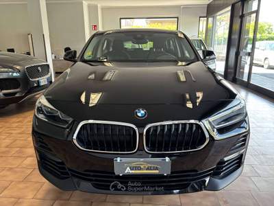 BMW X2 X2 Sdrive18d Advantage *SERVICE BMW*EURO 6D ISC -FCM Nero usata Carvico