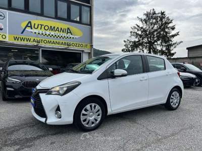 Toyota Yaris 1.0 5 porte Lounge My 2015 uniprop. Bianco usata Besozzo