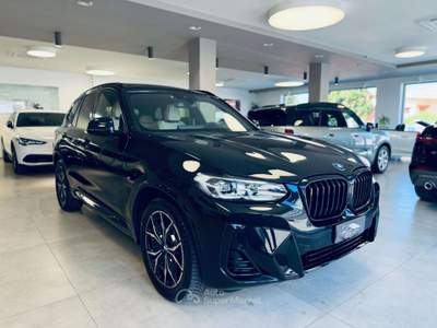 BMW X3 xdrive20d mhev 48V Msport auto TETTO Nero usata San Michele Salentino