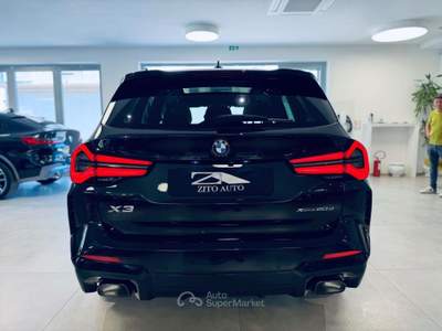 BMW X3 xdrive20d mhev 48V Msport auto TETTO Nero usata San Michele Salentino