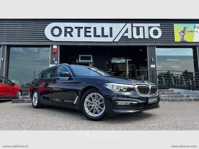 BMW Serie 5 530d 530d xDrive Touring Business Nero usata Cerea
