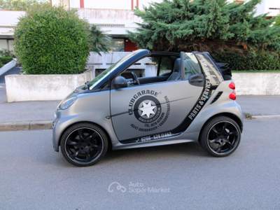 Smart ForTwo 451 BRABUS 1.0 I TURBO 62 kW cabrio TAILOR MADE Grigio usata Oristano