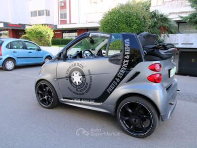 Smart ForTwo 451 BRABUS 1.0 I TURBO 62 kW cabrio TAILOR MADE Grigio usata Oristano