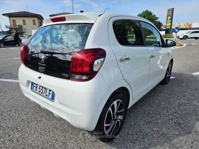 Peugeot 108 108 5p 1.0 vti Allure E6 Bianco usata San Stino di Livenza