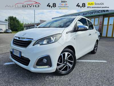 Peugeot 108 108 5p 1.0 vti Allure E6 Bianco usata San Stino di Livenza