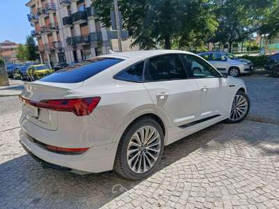 Audi e-tron S Line Edition 55 Bianco usata Novara