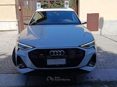 Audi e-tron S Line Edition 55 Bianco usata Novara
