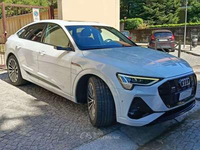 Audi e-tron S Line Edition 55 Bianco usata Novara