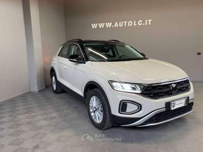 Volkswagen T-Roc 1.0 tsi Life 110cv PREZZO REALE Bianco usata Monza