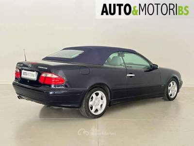 Mercedes-Benz CLK Kompressor cat Cabrio Avantgarde Evo *ASI* Blu/Azzurro usata Concesio