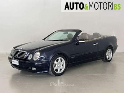 Mercedes-Benz CLK Kompressor cat Cabrio Avantgarde Evo *ASI* Blu/Azzurro usata Concesio