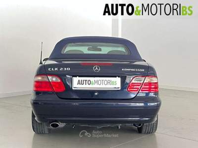 Mercedes-Benz CLK Kompressor cat Cabrio Avantgarde Evo *ASI* Blu/Azzurro usata Concesio
