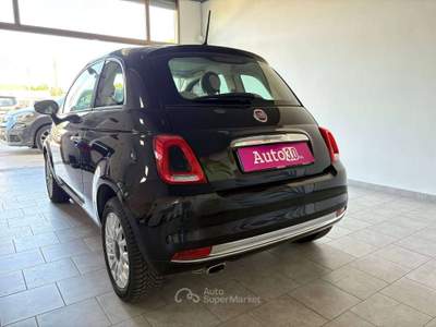 Fiat 500 500 III 2017 1.2 Lounge 69cv TETTO PANORAMICO - SENZA OBBLIGO DI FINANZIAMENTO Nero usata Terracina