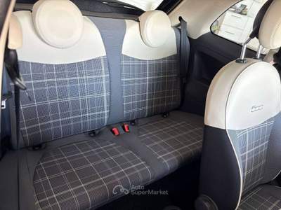 Fiat 500 500 III 2017 1.2 Lounge 69cv TETTO PANORAMICO - SENZA OBBLIGO DI FINANZIAMENTO Nero usata Terracina