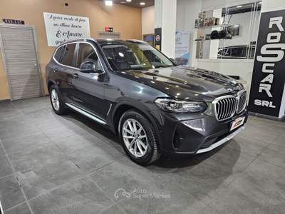 BMW X3 sDrive18d Diesel ibrido 48V Grigio usata Qualiano