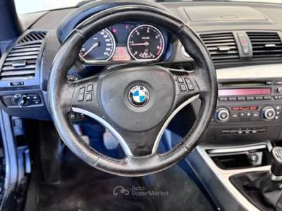 BMW Serie 1 120d 120d Futura Cabrio Nero usata Caresanablot