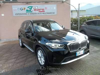 BMW X3 X3 PREZZOVEROX3sdrive mhev 48V auto Nero usata Rogno