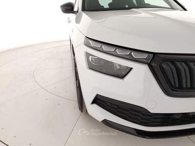 Skoda Kamiq 1.0 G-TEC 66KW MONTECARLO Bianco usata Massa
