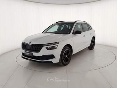 Skoda Kamiq 1.0 G-TEC 66KW MONTECARLO Bianco usata Massa