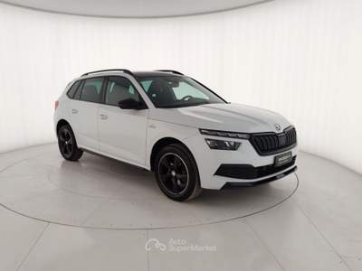 Skoda Kamiq 1.0 G-TEC 66KW MONTECARLO Bianco usata Massa