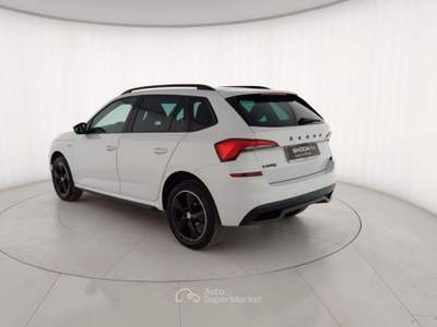 Skoda Kamiq 1.0 G-TEC 66KW MONTECARLO Bianco usata Massa
