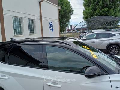 Hyundai Tucson 1.6 HEV 2wd 239cv Dark Line Auto Bianco usata Veggiano