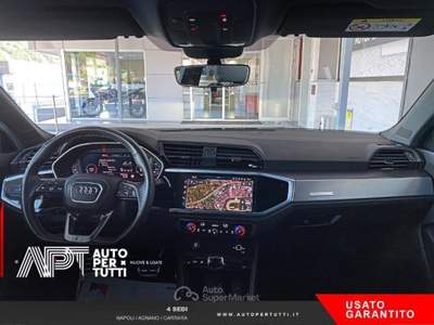 Audi Q3 Q3 Sportback 35 1.5 tfsi Identity Black s-tronic usata Napoli