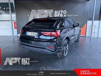 Audi Q3 Q3 Sportback 35 1.5 tfsi Identity Black s-tronic usata Napoli