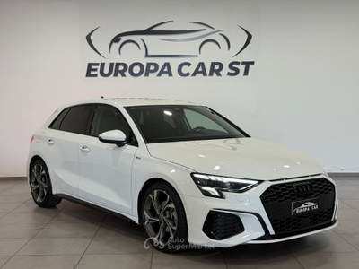 Audi A3 30 TFSI S line Edition S-TRONIC Bianco usata Caresanablot