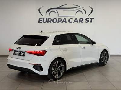 Audi A3 30 TFSI S line Edition S-TRONIC Bianco usata Caresanablot
