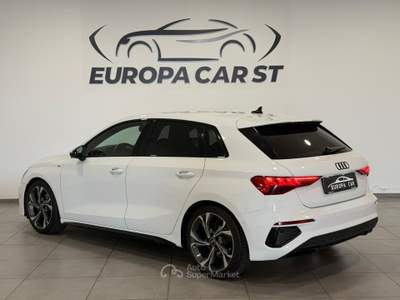 Audi A3 30 TFSI S line Edition S-TRONIC Bianco usata Caresanablot