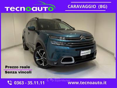 Citroen C5 Aircross C5 Aircross 1.2 Puretech Feel Pack S&S 130CV - UNICO PROPRIETARIO Blu/Azzurro usata Caravaggio