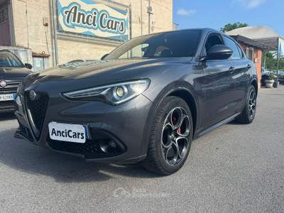 Alfa Romeo Stelvio 2.2 Turbo Diesel 210CV AT8 Q4 Veloce Grigio usata San Giuseppe Vesuviano