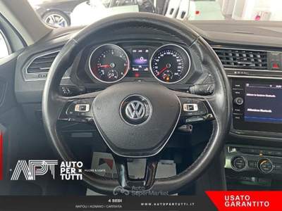 Volkswagen Tiguan Tiguan 1.6 tdi Business 115cv Bianco usata Carrara