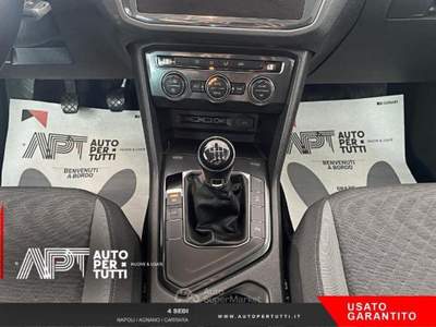 Volkswagen Tiguan Tiguan 1.6 tdi Business 115cv Bianco usata Carrara