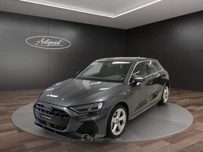 Audi A3 A3 SPB TDI 110 kW S tronic S line edition #TETTOPANORAMICO #SONOS Grigio usata Venezia