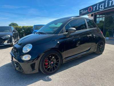 Abarth 595 595 2016 1.4 t-jet COMPETIZIONE 180CV PRONTA CONSEGNA/TETTO/CERCHI DA 17/PELLE TOTALE/PROMO FINANZIAMENTO Nero usata Lanuvio