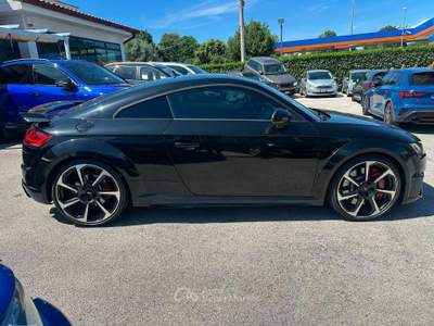 Audi TT RS TT III 2019 Coupe TTRS Coupe 2.5 QUATTRO/S-TRONIC/ CARBONIO// BANG & OLUFSEN/ RETROCAMERA/ NAVI/PRONTA CONSEGNA/PROMO Nero usata Lanuvio