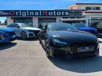 Audi TT RS TT III 2019 Coupe TTRS Coupe 2.5 QUATTRO/S-TRONIC/ CARBONIO// BANG & OLUFSEN/ RETROCAMERA/ NAVI/PRONTA CONSEGNA/PROMO Nero usata Lanuvio