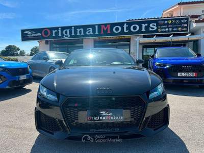 Audi TT RS TT III 2019 Coupe TTRS Coupe 2.5 QUATTRO/S-TRONIC/ CARBONIO// BANG & OLUFSEN/ RETROCAMERA/ NAVI/PRONTA CONSEGNA/PROMO Nero usata Lanuvio