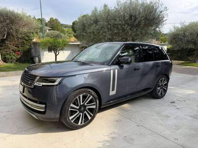 Land Rover Range Rover Range Rover V 2022 3.0d i6 mhev SV awd 350CV/PRONTA CONSEGNA/TETTO/NAVI/CERCHI DA 22/PELLE TOTALE Blu/Azzurro usata Lanuvio