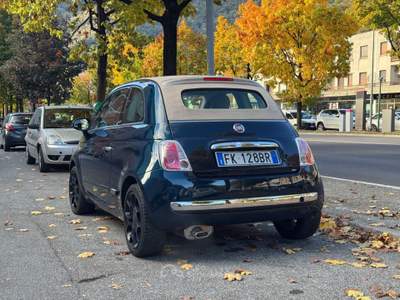 Fiat 500 500 C 1.2 CABRIOLET -TAGLIANDATA - CINGHIA DI DISTRIBUZIONE NUOVA Blu/Azzurro usata SAREZZO
